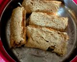 A picture of step 7 of Leftover Chicken Bread Pattie.