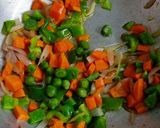 A picture of step 6 of Street Style Veg Pulao.