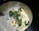 A picture of step 1 of Ragi Mathri.