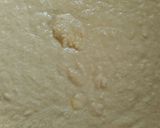 A picture of step 3 of Khaman dhokla.