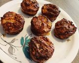 A picture of step 9 of Onion stalk sweet potato muffins.