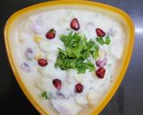 A picture of step 4 of Tasty Raita.