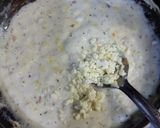 A picture of step 2 of Chicken cheese pasta with garlic bread.