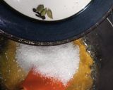 A picture of step 3 of Orange Halwa🤤🍊🧡.