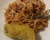 Foto del paso 4 de la receta: Espaguetis 5 quesos