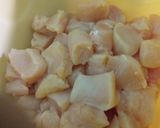 A picture of step 4 of Peri peri Chicken bit😋.
