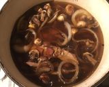 A picture of step 2 of California Farm Smoked Duck Wild Rice Soup.