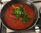 Foto do passo 4 de Esparguete com salsichas em molho de tomate (vegan)