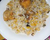 A picture of step 8 of Chicken Biryani.
