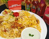 A picture of step 9 of Spicy Chicken Biryani 😋😋.