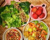 Hình bước làm 8 của món Mì Quảng Gà Tôm Trứng