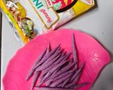 Foto langkah ke 4 dari resep Cenil Ubi Ungu.