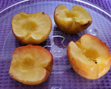 Foto del paso 2 de la receta: Manzanas asadas 🍎 con nata y chocolate