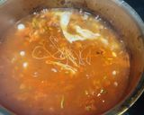 A picture of step 3 of Spicy and Sour Soup Dumpling Rice.