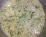 A picture of step 4 of Besan pithla recipe.