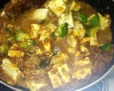 A picture of step 5 of Kadai paneer Recipe.
