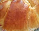 Foto del paso 4 de la receta: Croissant 🥐 o cuernito tipo sándwich de jamón