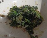 Foto del paso 2 de la receta: Revuelto de espinaca y repollo