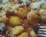 Foto del paso 8 de la receta: Ñoquis bolita con salsa de champiñones