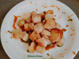 શક્કરીયાં દહીં ચાટ.(Sweet potato Curd Chaat Recipe in Gujarati)