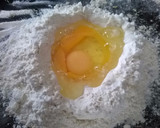 A picture of step 1 of Pasta from Scratch.
