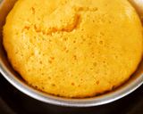 A picture of step 4 of Khaman dhokla.