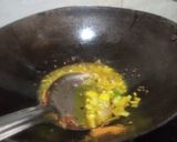 A picture of step 2 of ABC (aloo,beans,carrot) mix veg sabzi.
