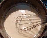A picture of step 2 of Sauce Bechamel (Belgian) white-sauce creamy.