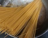 A picture of step 4 of Chicken Spaghetti.