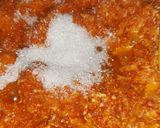 A picture of step 2 of Rabadi Gajar halwa with Gulabjamun.