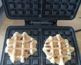 Une image de l'étape 7 de Cookies au gaufrier.