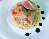 Foto del paso 9 de la receta: Solomillo de bonito del Mediterráneo al punto con arroz marinado