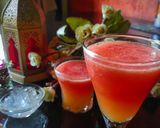 A picture of step 3 of Melon orange summer sip.
