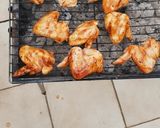 A picture of step 4 of Braaied wings and sweetcorn.