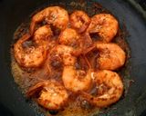 A picture of step 3 of Peri Peri Shrimp with Spicy Rice.