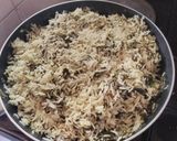 A picture of step 6 of Amaranth herbs Rice#creativericerecipe.