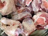 Chamorros adobados al horno