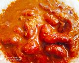 A picture of step 4 of Rajma with Rice.