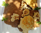 A picture of step 9 of Turtle Bread.