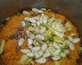A picture of step 2 of Pineapple Muzaffar Pineapple Zarda.