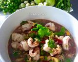 รูปขั้นตอนการทำที่ 6 ของ ~น้ำพริกกะปิกุ้งสดใส่มะอึก~