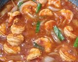 Foto langkah ke 9 dari resep Udang Goreng Saus Mentega.