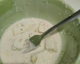 A picture of step 2 of Chilli Paneer.