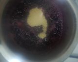 A picture of step 2 of Blueberry jam.