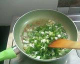 A picture of step 4 of Green Chana Sabji.