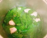 Hình bước làm 3 của món Canh Rau Ngót Nấu Mọc