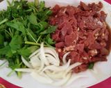 Hình bước làm 4 của món Bò xào cần tây