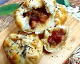 Hình bước làm 6 của món Bánh bao nướng xá xíu