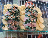 Foto del paso 6 de la receta: Pechuga de pollo rellena de espinacas