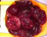 A picture of step 1 of Homemade Plum Jam spread.